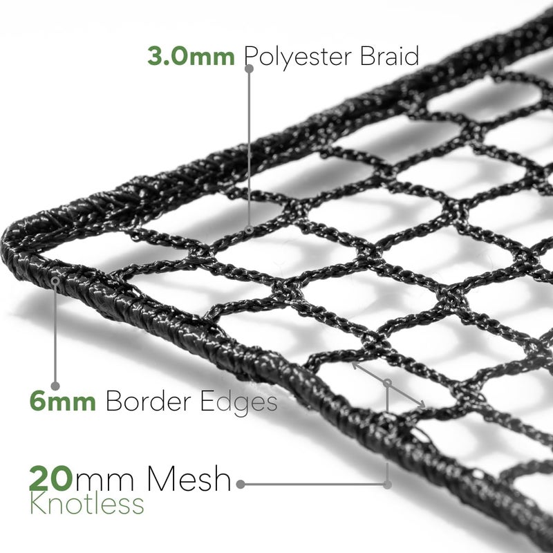 Morelux Golf Netting Material 10'x10', 10'x15',10'x20' - Golf Hitting Net for Backyard - Sport Netting Barrier for Sports - Image 3